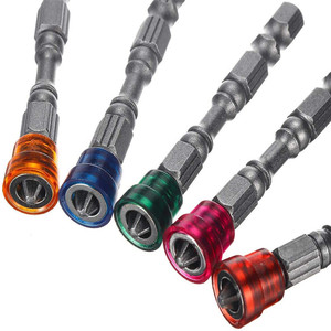 Multicolored Ph2 S2 Alloy Steel Phillips <b>Screwdriver</b> <b>Bits</b> 65mm Quick Change Chuck For Drill - Product Image 5