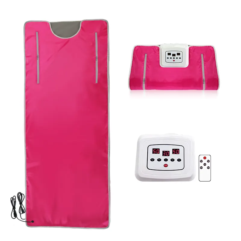 2023 New Coming China JOYSLIM brand customized color free hands design heating slimming sauna blanket for fat people