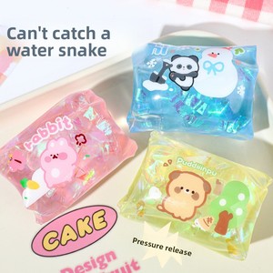 Finger-snap Capybara Mini Plastic Stress-Relief Water Snake Toy-Can't Catch It &amp; Grab-N-Don't-Grab Prank - Product Image 1