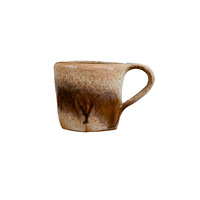 Tasse à café en céramique transfrontalière, style japonais vintage, en grès, grande capacité, résistante aux hautes températures, compatible lave-vaisselle