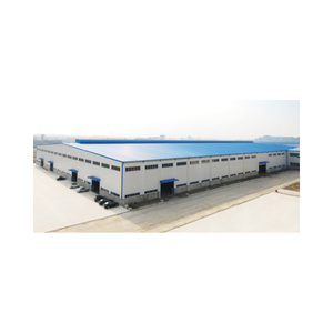 Khung thép nhẹ đúc sẵn Kết Cấu Thép công nghiệp kho triển lãm xây dựng từ vật liệu tái sử dụng - Product Image 1