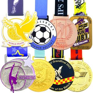 Medallas de Metal Personalizadas al por Mayor para Judo, Taekwondo, Fútbol, Baloncesto, Tenis, Deportes, Medalla de Oro, Obra de Arte Metálica - Product Image 3