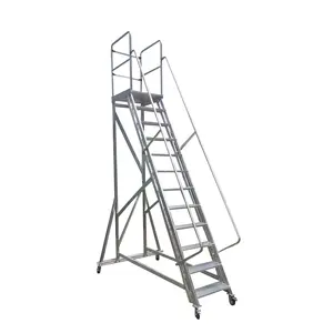 3 Section cable ladder Domestic Extension Ladder Home Climbing lader aluminium ladder