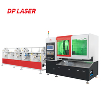 Machine de découpe laser automatique à alimentation de tubes métalliques 3D DP Laser 1500W 2000W 3000W Découpeuse laser CNC