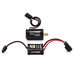 Remote control mobil motor GECKO 2030 sensoris dc motor, set Kombo 1/18 ESC 30A untuk mobil Crawler 1/18