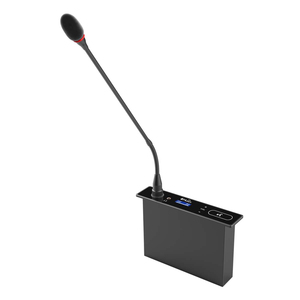 ไมโครโฟนคอนเดนเซอร์แบบคาร์ดิออยด์ HUAIN สำหรับการประชุมแบบตั้งโต๊ะ พร้อมระบบตัดเสียงรบกวน สำหรับใช้งานในภาครัฐ - Product Image 2