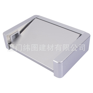 Nordic style self-adhesive stainless steel tissue holder for <b>kitchen</b> and bathroom, no-drill toilet <b>paper</b> holder, creative - Product Image 5