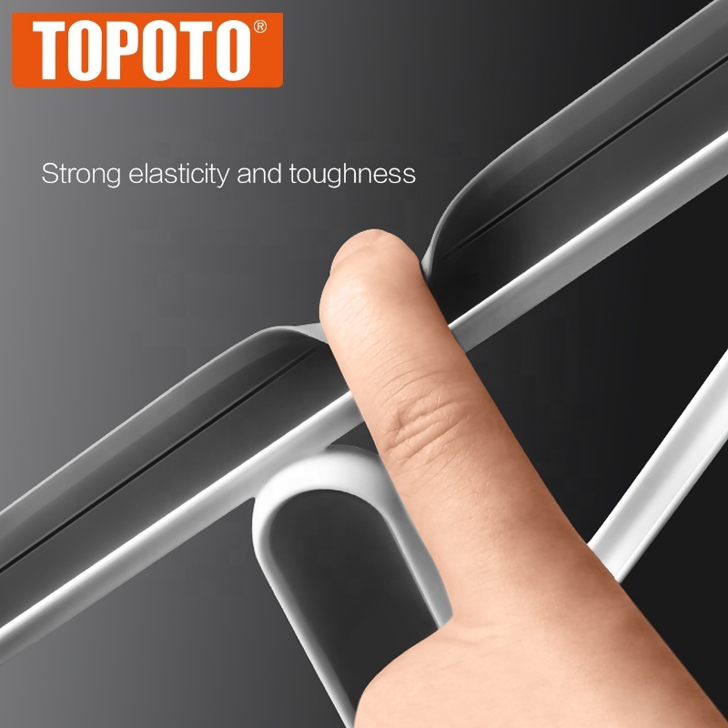 TOPOTO Home Long Handle Adjustable Metal Wiper Broom Durable Eco-Friendly Modern Indoor Bathroom Glass Floor Cleaning Water · image 2