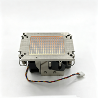 Refroidisseur de processeur haute performance 270W avec 4 caloducs en cuivre LGA4189 M83, base en cuivre 2U, ailettes en aluminium, personnalisable OEM ODM, MOQ 1 pièce