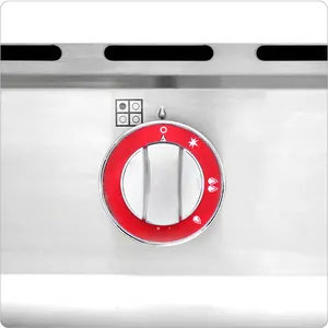 家庭用および商業用調理用のオーブン内蔵セラミック表面を備えた商業用電気ステンレス鋼LPGガスストーブ