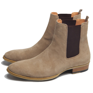 Bottes <span class=keywords><strong>Chelsea</strong></span> élégantes en <span class=keywords><strong>cuir</strong></span> véritable pour hommes chaussures d'affaires en <span class=keywords><strong>cuir</strong></span> de vachette de qualité supérieure respirantes et confortables bottes de Cowboy - Product Image 3