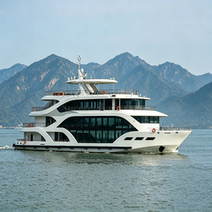 Yacht de tourisme fluvial haut de gamme de 50 m, bateau de croisière de luxe à 4 ponts pour passagers, à vendre - Product Image 2