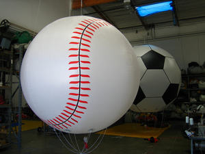 Zeppelin Inflable Económico, Aerostato Inflable de PVC Impermeable con Helio - Product Image 3