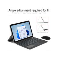 Keyboard Laptop Pengganti Berkualitas Tinggi untuk Microsoft Surface Pro X Pro 8 13 inci 1876 Tablet Keyboard Nirkabel