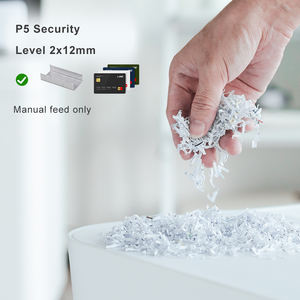 ノンストップ400枚自動送りシュレッダー工業用ヘビーデューティー50L2x 12mmP5オフィス機密文書シュレッダーに適しています - Product Image 5