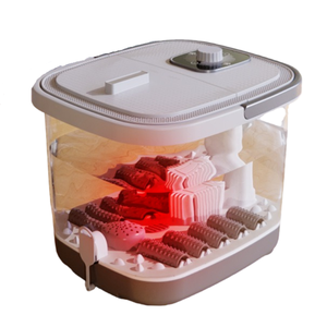 OEM ODM Spa de Pies Eléctrico Portátil Inteligente, Masajeador Vibratorio con Agua, Luz Roja, Calentamiento, Baño de Temperatura Constante, 2.2 kg - Product Image 1