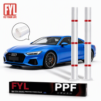 Película Protectora de Pintura TPU Autoregenerable FYL Transparente de 7.5mil, Covestro Hidrofóbica Antiarañazos con 10 Años de Garantía, Rollo para Envoltura de Autos