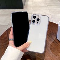 Coque de téléphone pour iPhone 18 Pro Max, coque de protection transparente souple en TPU anti-chute et antichoc avec trous fins/grands pour 17 Pro Max