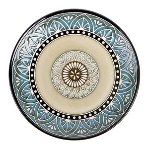 Nouveaux ensembles de vaisselle en céramique assiette de restaurant personnalisée pour la nourriture thaïlandaise et occidentale assiette à salade et à steak de Style de luxe léger - Product Image 5