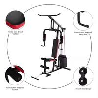 Station multifonctionnelle de musculation à domicile, cage de musculation, rack à squats, banc, équipement de musculation, machine de musculation Smith, grue à portique