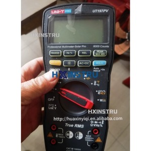 UNI-T UT197PV 1000V เครื่องวัดพลังงานแสงอาทิตย์แบบดิจิตอลระดับมืออาชีพ สำหรับวัดค่า PEAK POWER และความจุไฟฟ้า พร้อมระบบทดสอบอัตโนมัติ - Product Image 1
