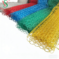 Décoration de Noël, motif lumineux extérieur, matériau résistant aux UV, 1*10m, ouverture régulière de 6cm, filet en PVC, tapis en maille