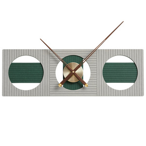 Nordic Style Wall <b>Clock</b> Rectangular <b>Silent</b> Quartz Battery Powered Living Room Home Decoration - Product Image 5