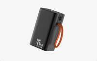 Nouvelle tendance : Batterie externe portable 10000 mAh avec câble, charge rapide PD 45W pour ordinateur portable et MacBook
