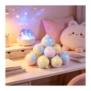 Sphère anti-stress tactile en Mochi cristallin et croustillant, compagnon de bureau, accessoire de relaxation pour le voyage, doux - Product Image 2