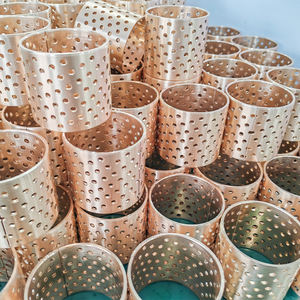 جلبة برونزية FB092 آمنة وسهلة التركيب، مناسبة للأجزاء الدوارة والمتذبذبة، تتحمل الأحمال المتوسطة، تحتوي على فتحات للزيت. - Product Image 5