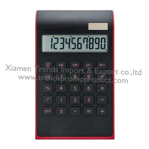 Tốt nhất bán quảng cáo tùy chỉnh in logo thương hiệu máy tính để bàn văn phòng máy tính điện tử với năng lượng mặt trời 10 chữ số OEM Trắng - Product Image 2