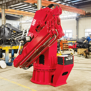 Bob-lift hiệu suất cao thủy lực gấp cánh tay Cần Cẩu biển 8 tấn boong cần cẩu cho tàu cần cẩu - Product Image 3