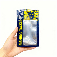 Sac de rangement refermable transparent imperméable de haute qualité, blanc et noir, respectueux de l'environnement, à fond plat pour les chaussettes