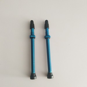Haute Qualité 110mm Tubeless Vélo Presta Valve Anodisé Bleu En Alliage D'aluminium Premium Prestigieux Tubeless Vélo Accessoires - Product Image 4