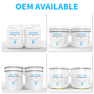 Recubrimiento Impermeable <span class=keywords><strong>para</strong></span> Pisos <span class=keywords><strong>de</strong></span> <span class=keywords><strong>Concreto</strong></span> <span class=keywords><strong>de</strong></span> Alta Resistencia 1:1, 50 Galones, Poliaspartato Transparente, Resina <span class=keywords><strong>de</strong></span> Poliurea, Bajo VOC, Inodoro - Product Image 5