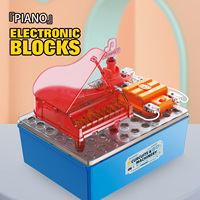 2025 enfants nouvelle tige éducative espace Circuit blocs de construction jouet Science expérience bricolage Circuit électrique labyrinthe blocs jouet