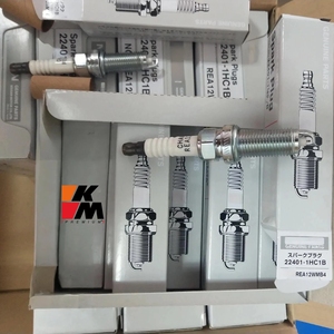 Bujía de Iridio y Platino <span class=keywords><strong>KM</strong></span> PREMIUM AUTO PARTS 22401-1HC1B REA12WMB4 Compatible con <span class=keywords><strong>Nissan</strong></span> - Product Image 1