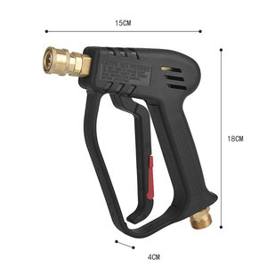 4000PSI pistola de alta pressão com 5 bicos de cor e série K adaptador Car Wash Tool Kit para lavadora de alta pressão - Product Image 2