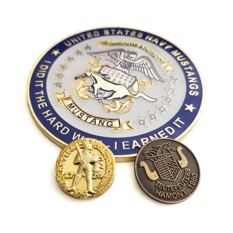 Custom challenge coin for collection sports commemorative Souvenir coin enamel plate gold silver coins