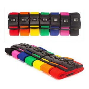 <span class=keywords><strong>Sangle</strong></span> de <span class=keywords><strong>valise</strong></span> réglable avec logo personnalisé en gros avec <span class=keywords><strong>code</strong></span> Tsa ceinture de bagages de voyage <span class=keywords><strong>sangle</strong></span> en nylon <span class=keywords><strong>sangle</strong></span> de bagage - Product Image 3