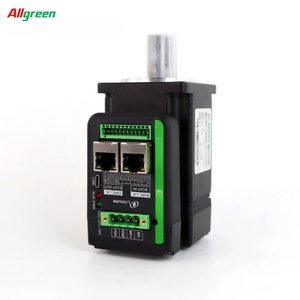 มอเตอร์เซอร์โวแบบรวม Allgreen 48V 3000RPM พร้อมไดรฟ์ในตัว แรงบิด 0.637/1.27/1.91 นิวตันเมตร Nema24 มอเตอร์เซอร์โว DC แบบรวม - Product Image 1