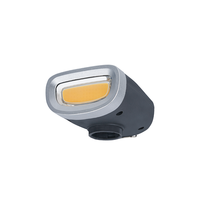 Lampe de barbecue rechargeable USB-C, lumière blanc chaud, étanche IP65, 300LM, LED COB, tête rotative à 360°, détachable, portable, 3 niveaux de luminosité