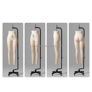 Venta al por mayor medio cuerpo con curvas vestido femenino forma <span class=keywords><strong>costura</strong></span> sastrería maniquí ajustable piernas Cuerpo Femenino <span class=keywords><strong>busto</strong></span> torso - Product Image 2