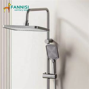 <span class=keywords><strong>Douche</strong></span> à effet pluie contemporaine <span class=keywords><strong>Douche</strong></span> murale dans la salle <span class=keywords><strong>de</strong></span> bain Sanitaires bon marché - Product Image 3