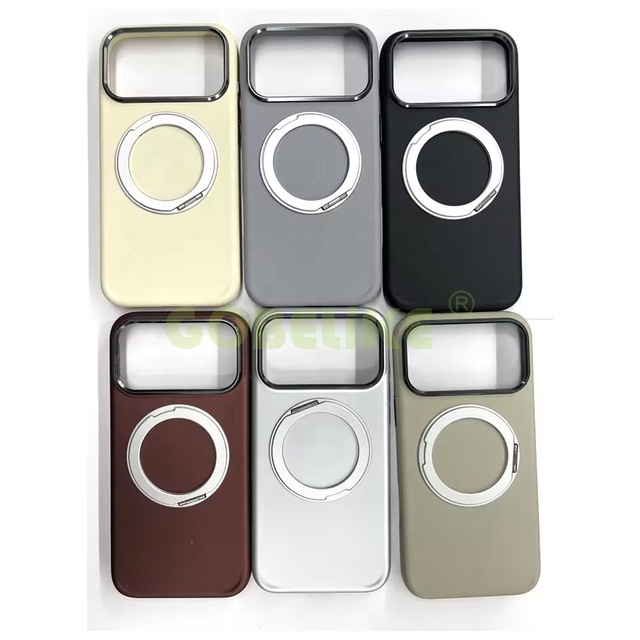 Liquid Silicone case Durable yet Lightweight Magnetic Mobile Phone Cover for iPhone 17/17air/17pro/17pro Max