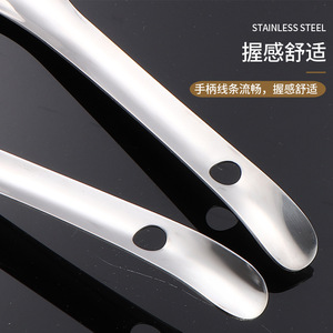 Large 304 Stainless Steel Rice <b>Spoon</b> Solid Color Food Grade Material For Home Restaurant <b>Serving</b> - Product Image 5