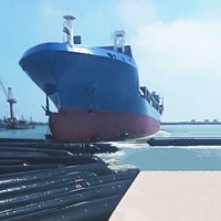 Vente Flash : Airbag de Lancement de Navire Gonflable en Caoutchouc Marin – Non Restreint par l'Espace et les Engins Lourds