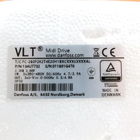 Variateur de fréquence Danfoss FC-280P2K2T4E20H1BXCXXXSXXXXAL 2,2 kW triphasé IP20 avec filtre CEM pour automatisation industrielle
