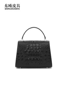 Bolso de Mano de Diseñador, Carteras para Mujer, Bolsas Femeninas, Piel de Cocodrilo, Piel Genuina, Bolso Cruzado para Mujer - Product Image 4