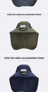 Sombrero de pescador de verano de ala grande <span class=keywords><strong>para</strong></span> hombres y mujeres bordado 3D terciopelo de secado rápido impermeable protección <span class=keywords><strong>solar</strong></span> arcos al aire libre <span class=keywords><strong>Solar</strong></span> - Product Image 6